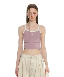 MASONPRINCE（メイソンプリンス）の「ポイントロゴパイピングキャミソール BX0111【Moromoro2】（タンクトップ）」