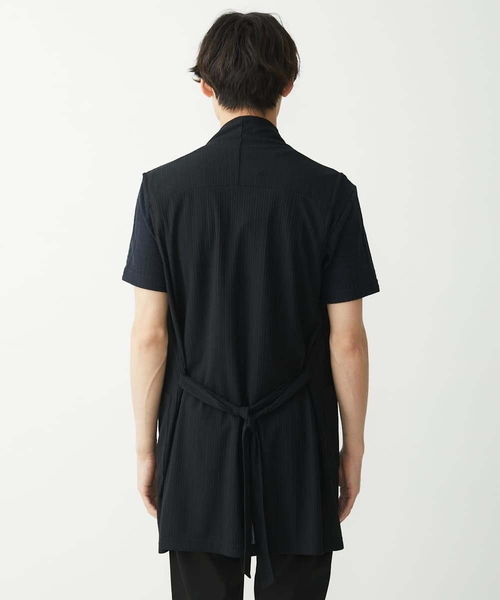 MK MICHEL KLEIN HOMME (エムケーミッシェルクランオム)の「ベスト / ドライメランジテレコ(カーディガン/ボレロ・メンズ・ブラック/ブルー/グレー・48/46)」の22枚目の写真