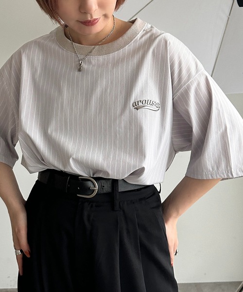 apres jour mignon(アプレジュールミニョン)の「【ユニセックス】アソートプルオーバー【ZOZOTOWN限定アイテム】(Tシャツ/カットソー・レディース・ネイビー/グレー/カーキ/その他・X-LARGE/フリー)」の1枚目の写真