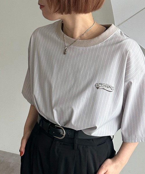 apres jour mignon(アプレジュールミニョン)の「【ユニセックス】アソートプルオーバー【ZOZOTOWN限定アイテム】(Tシャツ/カットソー・レディース・ネイビー/グレー/カーキ/その他・X-LARGE/フリー)」の16枚目の写真