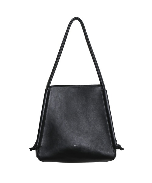 YArKA（ヤーカ）の「【YArKA/ヤーカ】real leather cord adjustment 2way tote bag [rocd3]/ リアルレザーコード調整トートバッグ（トートバッグ・レディース・ブラック・FREE）」の6枚目の写真