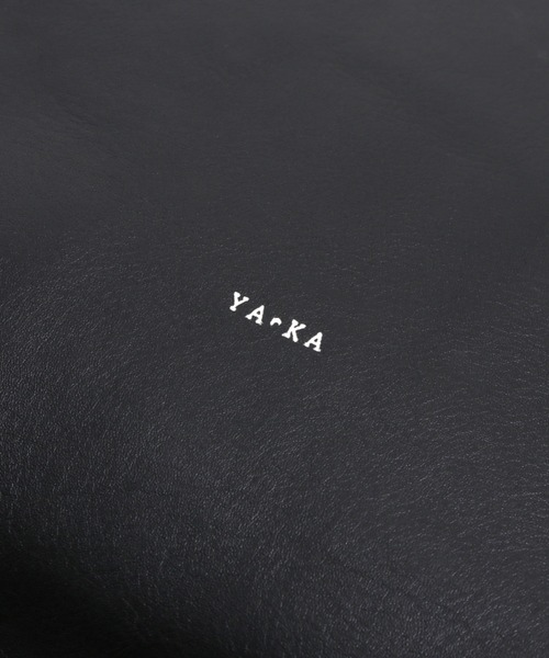 YArKA（ヤーカ）の「【YArKA/ヤーカ】real leather cord adjustment 2way tote bag [rocd3]/ リアルレザーコード調整トートバッグ（トートバッグ・レディース・ブラック・FREE）」の10枚目の写真