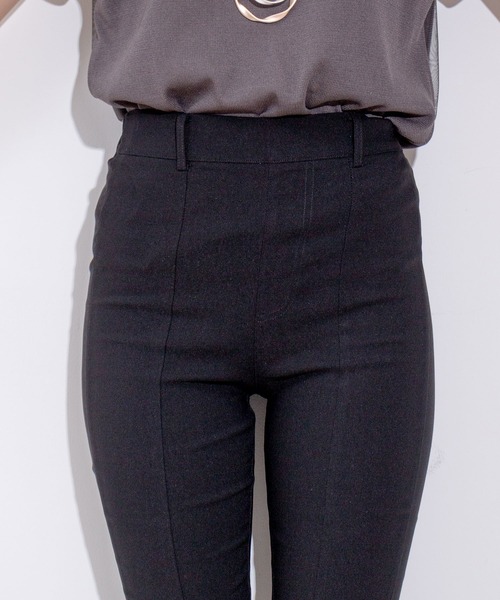 Jayro(ジャイロ)の「裾パールストレッチパンツ(その他パンツ・レディース・ブラック/サックスブルー/ブルー・M)」の22枚目の写真