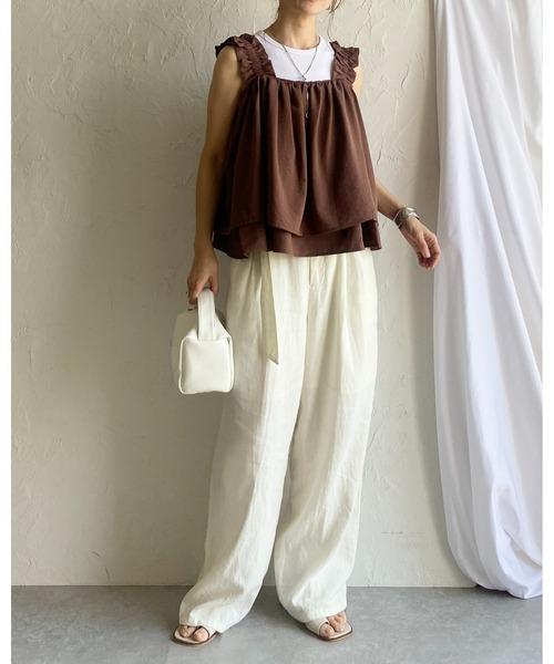 She's Closet（シーズクローゼット）の「ノースリーブショート丈