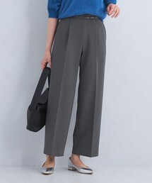 green label relaxing | ［size SHORT/TALLあり］ダブルクロス ワイド パンツ ◇No02◇(スラックス)