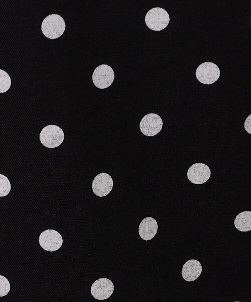 OPAQUE.CLIP（オペークドットクリップ）の「◆ドットプリント 麻混ストレッチナロースカート【洗濯機洗い可】（スカート・レディース・ベージュ系その他3/ブラック系・40/38/36）」の10枚目の写真