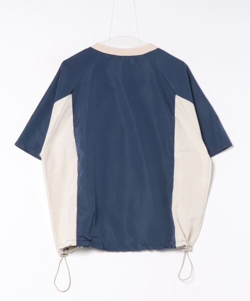 nemne store(ネンネストア)の「半袖ゲームナイロンシャツ(シャツ/ブラウス・レディース・ネイビー/ブラック・フリー)」の16枚目の写真