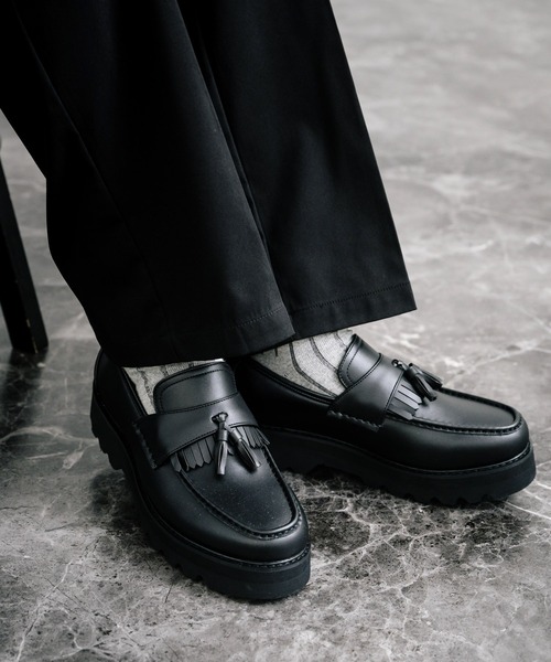 【セール】ボリュームソールタッセルローファー（ローファー）｜Rocky Monroe（ロッキーモンロー）