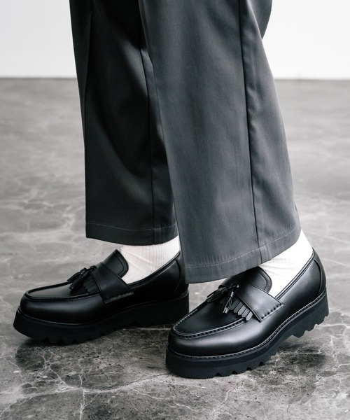 【セール】ボリュームソールタッセルローファー（ローファー）｜Rocky Monroe（ロッキーモンロー）
