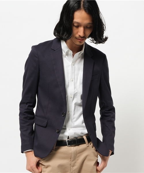 SHIPS JET BLUE（シップスジェットブルー）の「SHIPS JET BLUE(シップス ジェットブルー): W-FACE 2B テーラードジャケット（テーラードジャケット・メンズ・ブラック/ネイビー/ブルー/ベージュ/コバルトブルー・MEDIUM/LARGE/SMALL）」の16枚目の写真