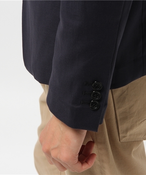 SHIPS JET BLUE（シップスジェットブルー）の「SHIPS JET BLUE(シップス ジェットブルー): W-FACE 2B テーラードジャケット（テーラードジャケット・メンズ・ブラック/ネイビー/ブルー/ベージュ/コバルトブルー・MEDIUM/LARGE/SMALL）」の7枚目の写真