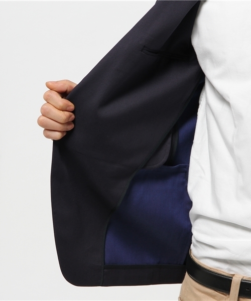 SHIPS JET BLUE（シップスジェットブルー）の「SHIPS JET BLUE(シップス ジェットブルー): W-FACE 2B テーラードジャケット（テーラードジャケット・メンズ・ブラック/ネイビー/ブルー/ベージュ/コバルトブルー・MEDIUM/LARGE/SMALL）」の11枚目の写真