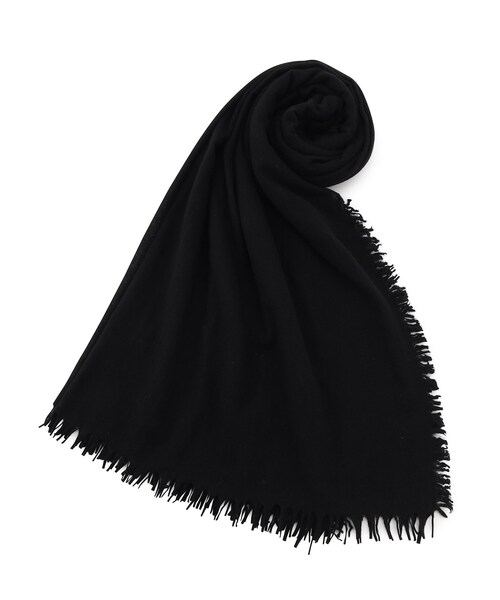 DRESSTERIOR（ドレステリア）の「ASAUCE MELER（アソースメレ）ファインラムエアリーソリッドストール（ストール/ショール・レディース・ブラック/グレー/ブラウン系/ベージュ・00）」の8枚目の写真