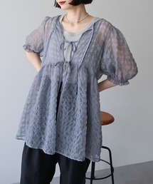 earth music&ecology | シアーパフチュニック(チュニック)