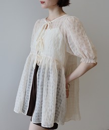 earth music&ecology | シアーパフチュニック(チュニック)