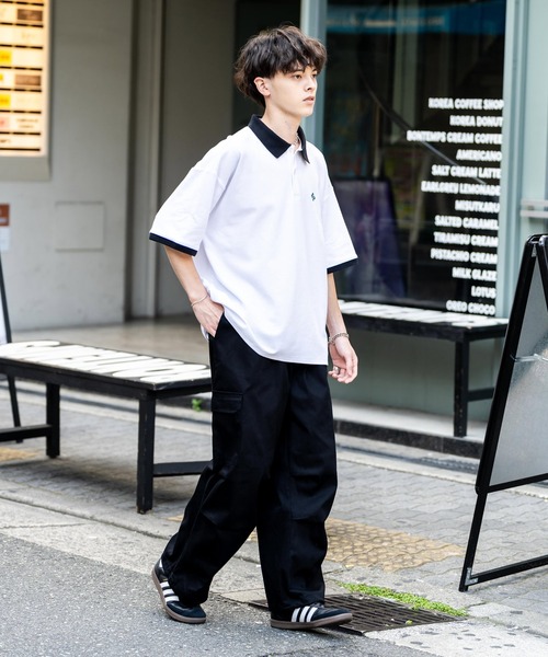 Ressaca(レサーカ)の「タックワイド2WAYミリタリーカーゴパンツ(カーゴパンツ・メンズ・ホワイト/ダークベージュ/カーキ/ブラック・XL/L/M)」の12枚目の写真
