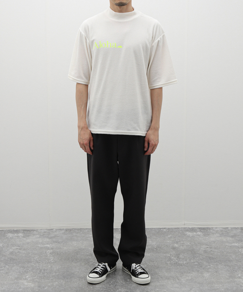 SALVAGE PUBLIC Kolepa(サルベージパブリックコレパ)の「SALVAGE PUBLIC KOLEPA Honu Tech Pile Mockneck S/S(Tシャツ/カットソー・メンズ・ホワイト・SMALL)」の2枚目の写真