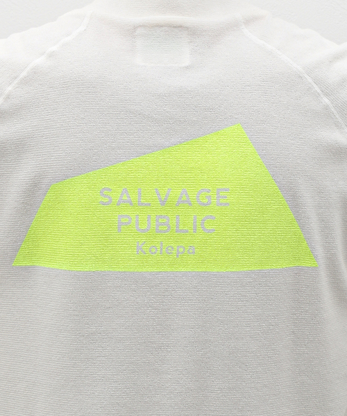 SALVAGE PUBLIC Kolepa(サルベージパブリックコレパ)の「SALVAGE PUBLIC KOLEPA Honu Tech Pile Mockneck S/S(Tシャツ/カットソー・メンズ・ホワイト・SMALL)」の12枚目の写真