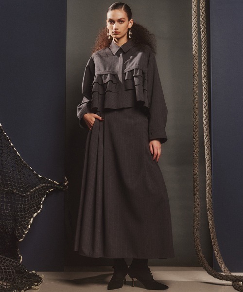 Sov.（ソブ）の「ストライププリーツスカート（スカート）」 - WEAR