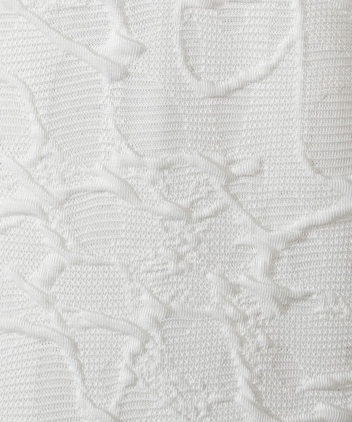 HIDEAWAYS NICOLE（ハイダウェイニコル）の「アイビーブリスタ-ジャカードＶネックプルオーバー（Tシャツ/カットソー・メンズ・オフホワイト/ブラック・X-LARGE/LARGE/MEDIUM）」の10枚目の写真