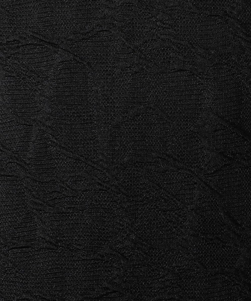 HIDEAWAYS NICOLE（ハイダウェイニコル）の「アイビーブリスタ-ジャカードＶネックプルオーバー（Tシャツ/カットソー・メンズ・オフホワイト/ブラック・X-LARGE/LARGE/MEDIUM）」の11枚目の写真