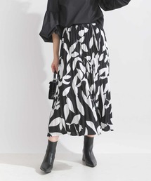 Lo-Fi | ボタニカル柄プリーツスカート(スカート)