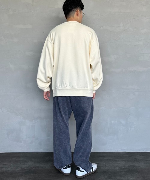 50s Healthknit ホワイト スウェット セール】【Healthknit】クラシックウェイトスウェットクルーネック