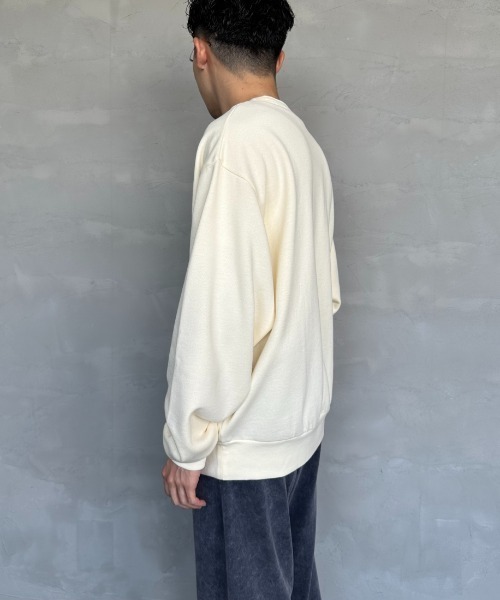 セール】[HEALTHKNIT/ヘルスニット] 別注 ヘンリーネックスウェット