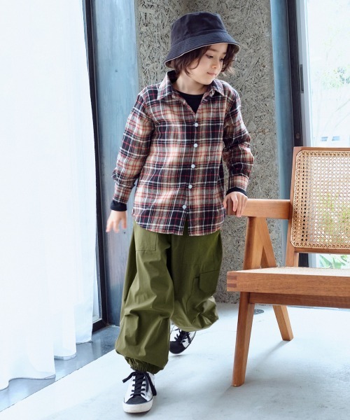 QUNTSTYLE（キュントスタイル）の「カーゴパンツ（カーゴパンツ・キッズ・カーキ/ブラック・100/110/120/130/140/150/160）」の14枚目の写真