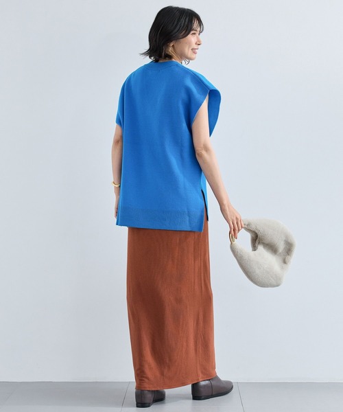 BARNYARDSTORM（バンヤードストーム）の「BARNYARDSTORM / ベアテンロングスカート / マシンウォッシャブル　セットアップ可能（スカート・レディース・ブラウン/ブラック・S/M）」の12枚目の写真