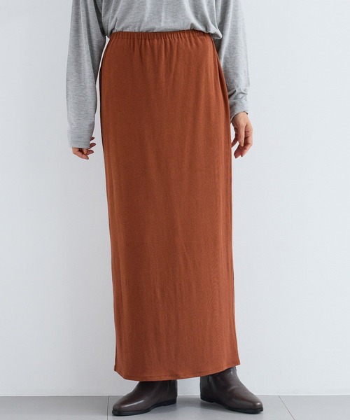 BARNYARDSTORM（バンヤードストーム）の「BARNYARDSTORM / ベアテンロングスカート / マシンウォッシャブル　セットアップ可能（スカート・レディース・ブラウン/ブラック・S/M）」の13枚目の写真