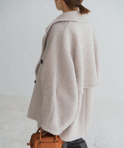 IENA（イエナ）の「ループインレイ ショートコート（その他