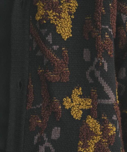 THE SHOP TK (ザ ショップ ティーケー )の「◆サガラ刺繍ニットカーディガン(カーディガン/ボレロ・メンズ・モスグリーン系/ブラック系・02/03)」の9枚目の写真