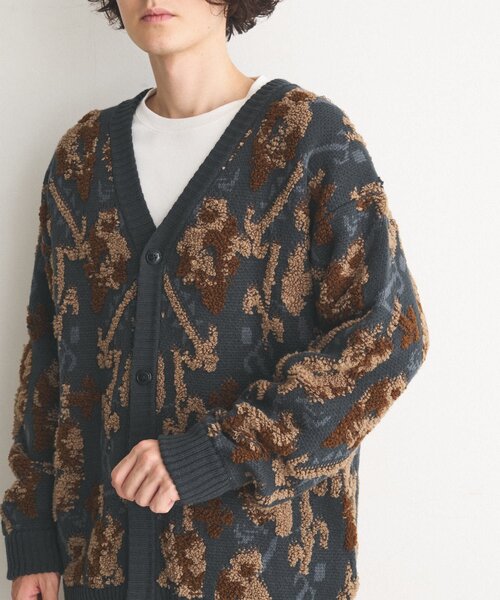 THE SHOP TK (ザ ショップ ティーケー )の「◆サガラ刺繍ニットカーディガン(カーディガン/ボレロ・メンズ・モスグリーン系/ブラック系・02/03)」の13枚目の写真