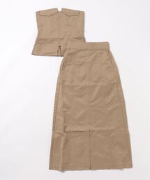 ANOGH（アノフ）の「BUSTIER  SET SKIRT  2P（ワンピース）」