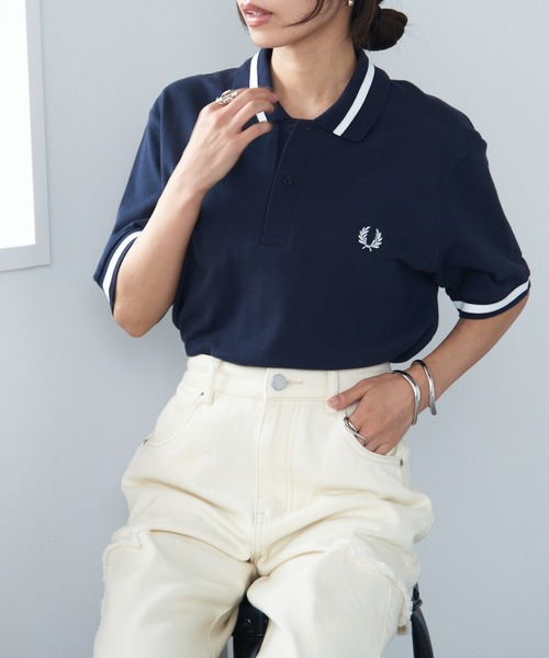 FRED PERRY(フレッドペリー)の「【FRED PERRY】SINGLE TIPPED FRED PERRY SHIRT M2 Made in England(ポロシャツ・メンズ・ブラック/ライトブルー/アイボリー/ネイビー/バーガンディー・M/L/XL/XXL/S)」の20枚目の写真