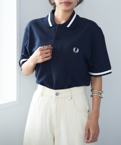 FRED PERRY(フレッドペリー)の「【FRED PERRY】SINGLE TIPPED FRED PERRY SHIRT M2 Made in England(ポロシャツ・メンズ・ブラック/ライトブルー/アイボリー/ネイビー/バーガンディー・M/L/XL/XXL/S)」の14枚目の写真