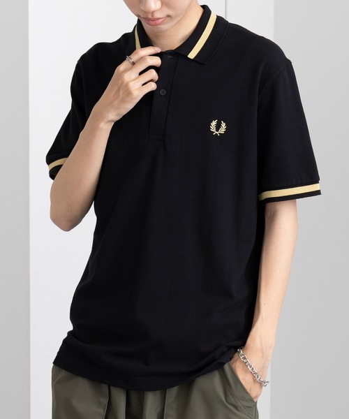FRED PRRY ポロシャツ　M2 ブラック 【まとめ買いで1000円割引】 FRED PERRY】SINGLE TIPPED FRED PERRY SHIRT M2 Made in England