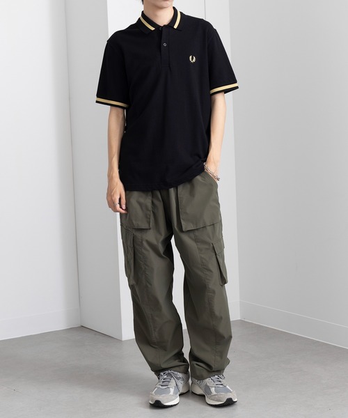 FRED PERRY(フレッドペリー)の「【FRED PERRY】SINGLE TIPPED FRED PERRY SHIRT M2 Made in England(ポロシャツ・メンズ・ブラック/ライトブルー/アイボリー/ネイビー/バーガンディー・M/L/XL/XXL/S)」の11枚目の写真