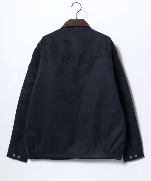 BEVERLY HILLS POLO CLUB（ビバリーヒルズポロクラブ）の「BEVERLY HILLS POLO CLUB/ビバリーヒルズポロクラブ Hunting Jacket/襟コーデュロイ ショート丈 ロゴ ワンポイント刺繍 ハンティングジャケット/ブルゾン/レディース メンズ（ブルゾン・メンズ・レッド/ネイビー/グリーン・LL/L/M）」の7枚目の写真