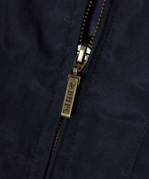 BEVERLY HILLS POLO CLUB（ビバリーヒルズポロクラブ）の「BEVERLY HILLS POLO CLUB/ビバリーヒルズポロクラブ Hunting Jacket/襟コーデュロイ ショート丈 ロゴ ワンポイント刺繍 ハンティングジャケット/ブルゾン/レディース メンズ（ブルゾン・メンズ・レッド/ネイビー/グリーン・LL/L/M）」の13枚目の写真