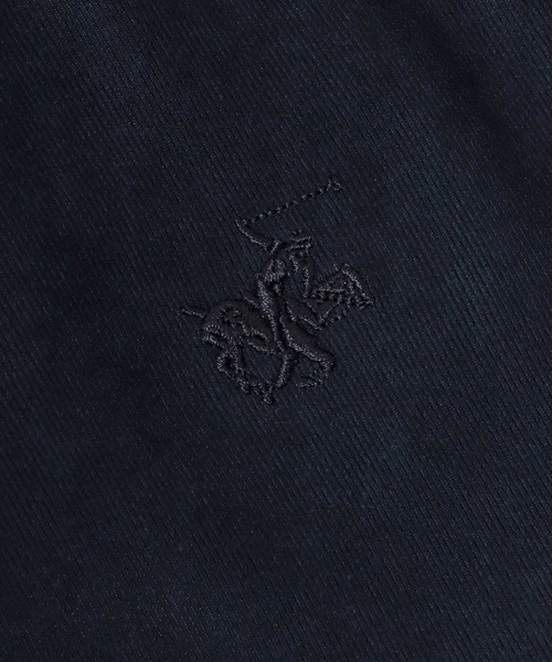 BEVERLY HILLS POLO CLUB（ビバリーヒルズポロクラブ）の「BEVERLY HILLS POLO CLUB/ビバリーヒルズポロクラブ Hunting Jacket/襟コーデュロイ ショート丈 ロゴ ワンポイント刺繍 ハンティングジャケット/ブルゾン/レディース メンズ（ブルゾン・メンズ・レッド/ネイビー/グリーン・LL/L/M）」の14枚目の写真