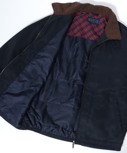 BEVERLY HILLS POLO CLUB（ビバリーヒルズポロクラブ）の「BEVERLY HILLS POLO CLUB/ビバリーヒルズポロクラブ Hunting Jacket/襟コーデュロイ ショート丈 ロゴ ワンポイント刺繍 ハンティングジャケット/ブルゾン/レディース メンズ（ブルゾン・メンズ・レッド/ネイビー/グリーン・LL/L/M）」の20枚目の写真
