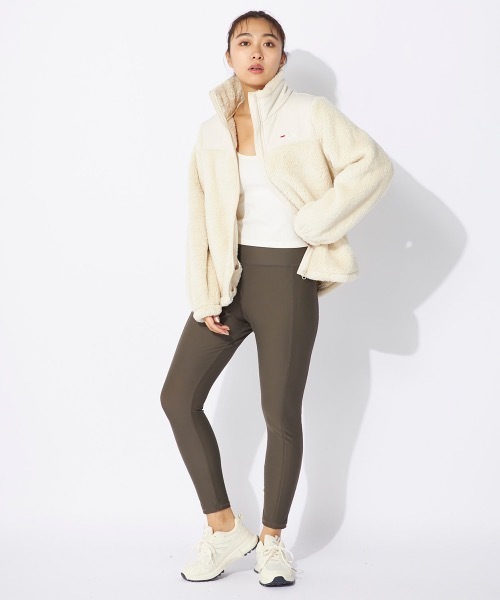 FILA(フィラ)の「【FILA/フィラ】レディースフリーストラックジャケット(ブルゾン・レディース・ダークグレー/アイボリー/カーキ・LARGE/X-LARGE/MEDIUM)」の7枚目の写真
