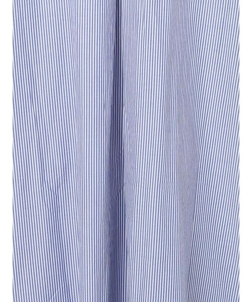 Lugnoncure（ルノンキュール）の「【イージーケア】バンドカラーシャツワンピース（ワンピース・レディース・オフホワイト/ブラウン/ブルー・F）」の17枚目の写真