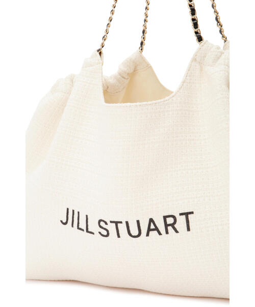 JILL STUART（ジルスチュアート）の「◆ツイードチェーンロゴトート（トートバッグ・レディース・ブラック/ホワイト・ﾌﾘ-）」の17枚目の写真