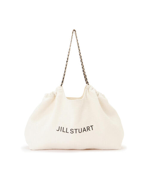 JILL STUART（ジルスチュアート）の「◆ツイードチェーンロゴトート（トートバッグ・レディース・ブラック/ホワイト・ﾌﾘ-）」の20枚目の写真