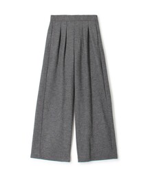ミルドスムース タックワイドパンツ