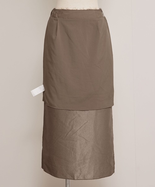 セール】フェザーラメアイラインロングスカート（スカート）｜ROPE