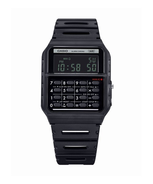 MARY QUANT CASIO デジタル腕時計 ブラック CASIO CLASSIC / CA-53WB-1BJF（デジタル腕時計）｜CASIO